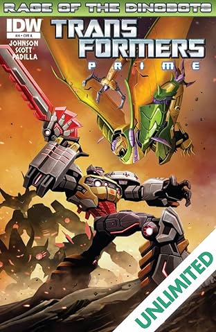 Transformers: Prime - Rage of the Dinobots #4 (of 4)
